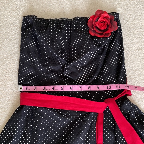 Super Cute Polka Dotted Strapped Dress 🌹 - Picture 12 of 14